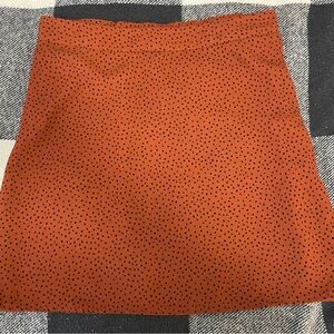 BP Orange A-Line Mini Skirt